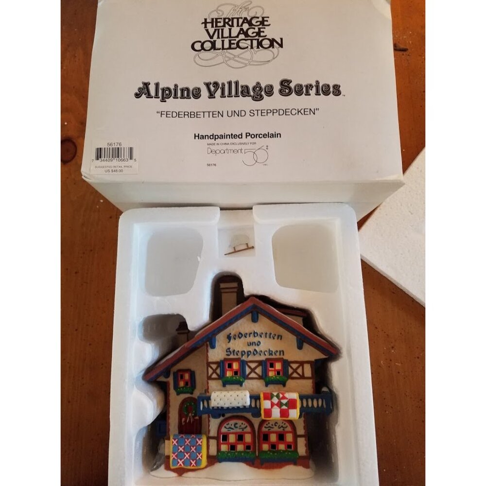 "Federbetten Und Steppdecken" #56176 Heritage Village Collection